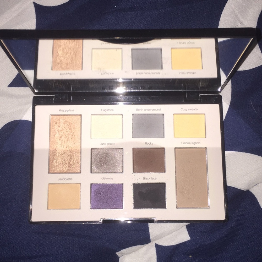 Overcast filter eyeshadow palette